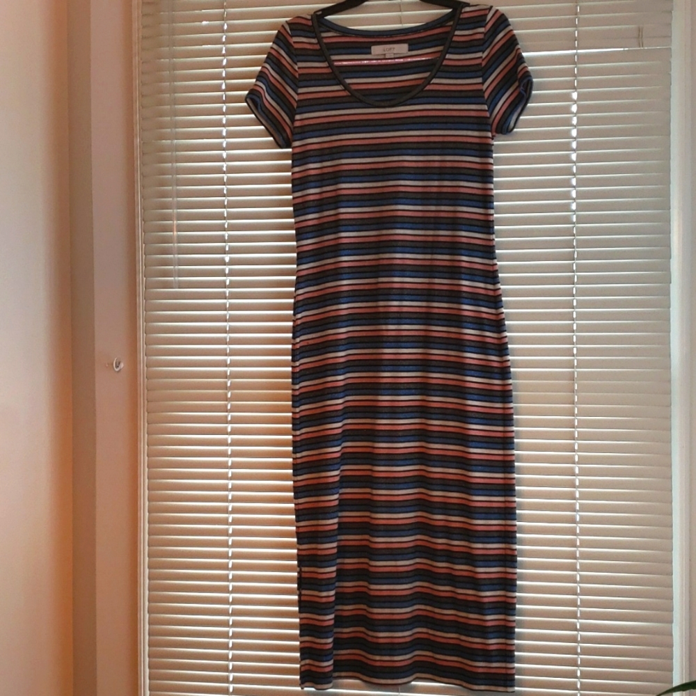 LOFT Midi Dress | Size Small
